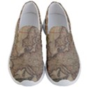 Old Vintage Classic Map Of Europe Men s Lightweight Slip Ons View1