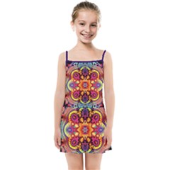 Lila Floral Blume Kids  Summer Sun Dress by 2607694c