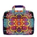 Lila floral blume MacBook Pro 13  Shoulder Laptop Bag  View4