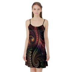 Fractal 1 Satin Night Slip by 2607694c