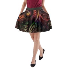 Fractal 1 A-line Pocket Skirt by 2607694c