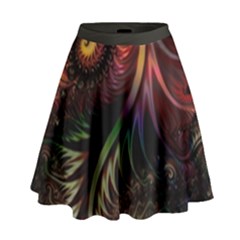 Fractal 1 High Waist Skirt by 2607694c