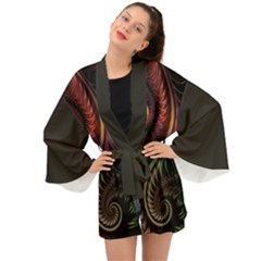 Fractal 1 Long Sleeve Kimono by 2607694c