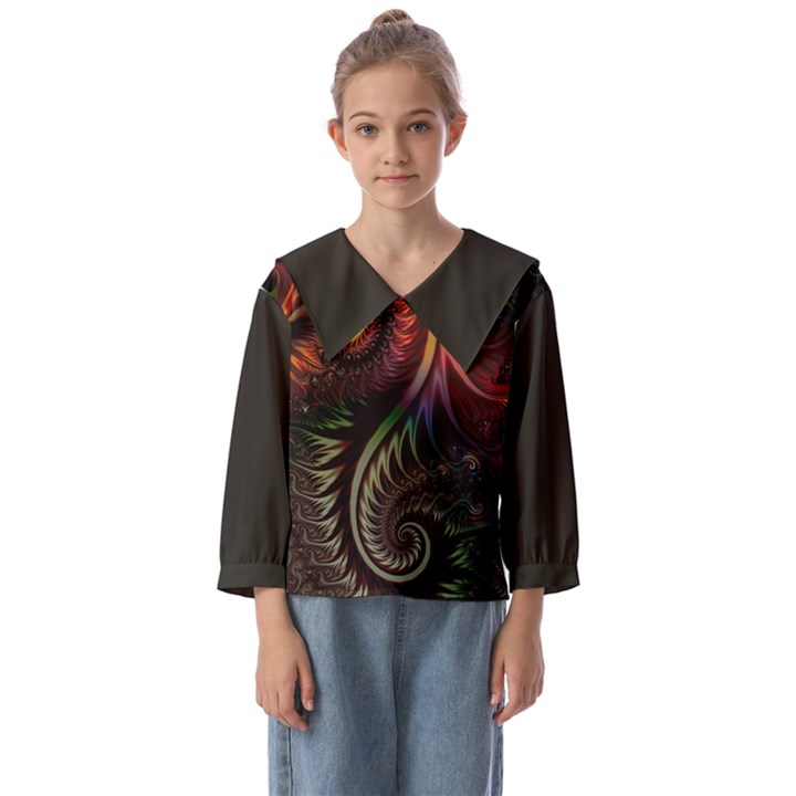 Fractal 1 Kids  Sailor Shirt