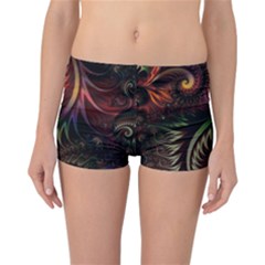 Fractal  Reversible Boyleg Bikini Bottoms by 2607694c