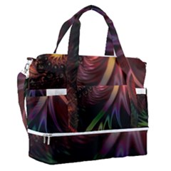 Fractal  Sports Shoulder Bag With Shoes Compartment