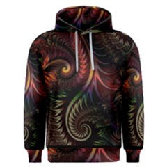 Fractal  Men s Overhead Hoodie