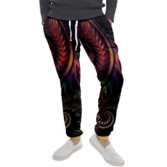 Gelb Fractal Men s Jogger Sweatpants