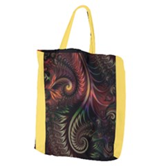 Gelb Fractal Giant Grocery Tote by 2607694c