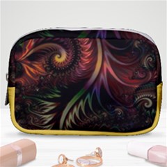 Gelb Fractal Make Up Pouch (small) by 2607694c