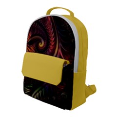 Gelb Fractal Flap Pocket Backpack (large)