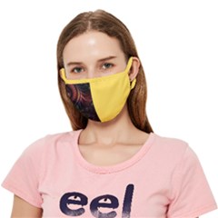 Gelb Fractal Crease Cloth Face Mask (adult) by 2607694c