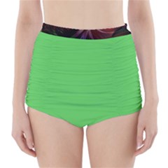 Grün High-waisted Bikini Bottoms