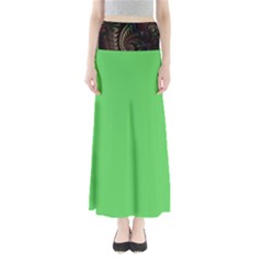 Grün Full Length Maxi Skirt by 2607694c