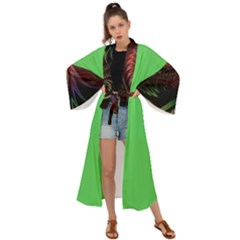 Grün Maxi Kimono