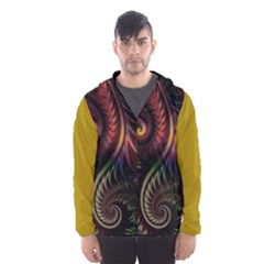 Fractal Men s Hooded Windbreaker