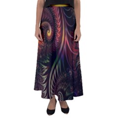 Fractal Flared Maxi Skirt by 2607694c