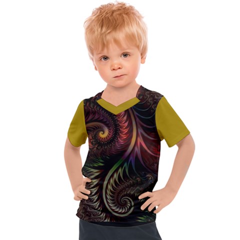 Fractal Kids  Sports T-shirt by 2607694c