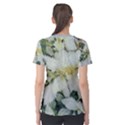 Enchanting Foliage Sharp Edged Leaves In Pale Yellow And Silver Bk Women s Sport Mesh T-Shirt View2