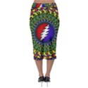 Grateful Dead Bear Pattern Midi Pencil Skirt View2