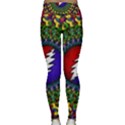 Grateful Dead Bear Pattern Lightweight Velour Classic Yoga Leggings View2