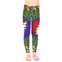 Grateful Dead Bear Pattern Kids  Classic Winter Leggings View1