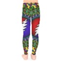 Grateful Dead Bear Pattern Kids  Classic Winter Leggings View2