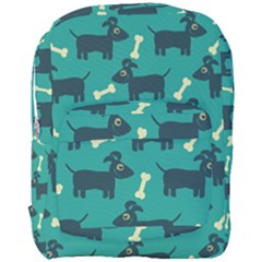 Happy Dogs Animals Pattern Full Print Backpack by Ket1n9