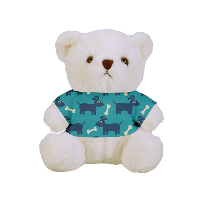 Happy Dogs Animals Pattern Full Print Tee for Cuddly Teddy Bear