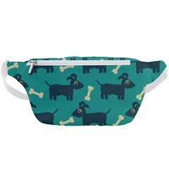 Happy Dogs Animals Pattern Waist Bag  by Ket1n9