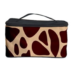 Animal Print Girraf Patterns Cosmetic Storage Case by Ket1n9