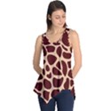 Animal Print Girraf Patterns Sleeveless Tunic View1