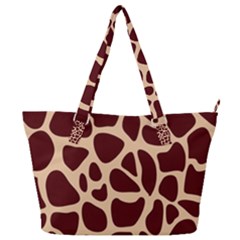 Animal Print Girraf Patterns Full Print Shoulder Bag by Ket1n9