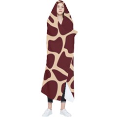 Animal Print Girraf Patterns Wearable Blanket by Ket1n9