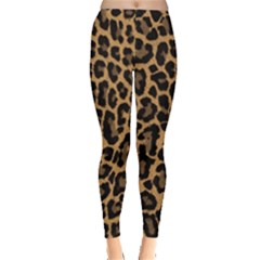 Tiger Skin Art Pattern Everyday Leggings  by Ket1n9