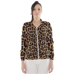 Tiger Skin Art Pattern Women s Windbreaker