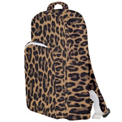 Tiger Skin Art Pattern Double Compartment Backpack by Ket1n9