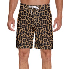 Tiger Skin Art Pattern Men s Beach Shorts by Ket1n9