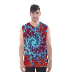 Fractal Pattern Background Men s Basketball Tank Top by Ket1n9