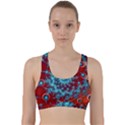 Fractal Pattern Background Back Weave Sports Bra View1