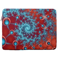 Fractal Pattern Background 17  Vertical Laptop Sleeve Case With Pocket by Ket1n9