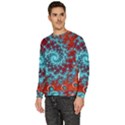 Fractal Pattern Background Men s Fleece Sweatshirt View2