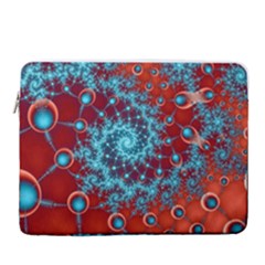 Fractal Pattern Background 15  Vertical Laptop Sleeve Case With Pocket by Ket1n9