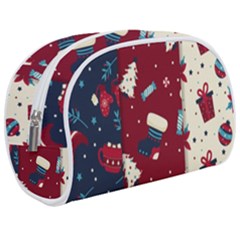 Flat Design Christmas Pattern Collection Art Make Up Case (medium)