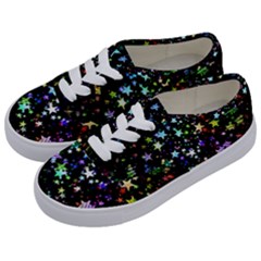 Christmas Star Gloss Lights Light Kids  Classic Low Top Sneakers by Ket1n9