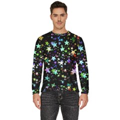 Christmas Star Gloss Lights Light Men s Fleece Sweatshirt by Ket1n9