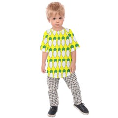 Radish Pattern 7 Kids  Raglan T-shirt