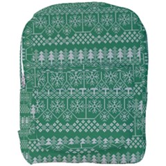 Christmas Knit Digital Full Print Backpack by Mariart