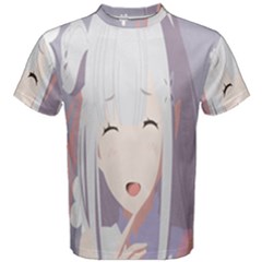 Emilia Rezero Men s Cotton T-shirt by Azkajaya