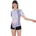 Emilia Rezero Asymmetrical Short Sleeve Sports T-Shirt View1